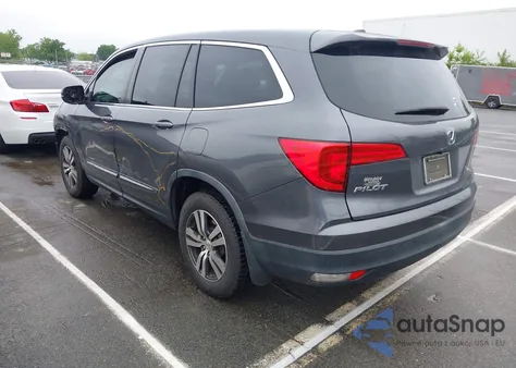 2017 Honda Pilot Ex из США, поврежденный, VIN 5FNYF5H33HB047730